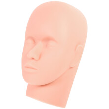 Tête Mannequin Rose En PVC Pratique Et Réutilisable