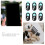 6 Pezzi Cartoon Scorrevole Per Webcam Laptop 7