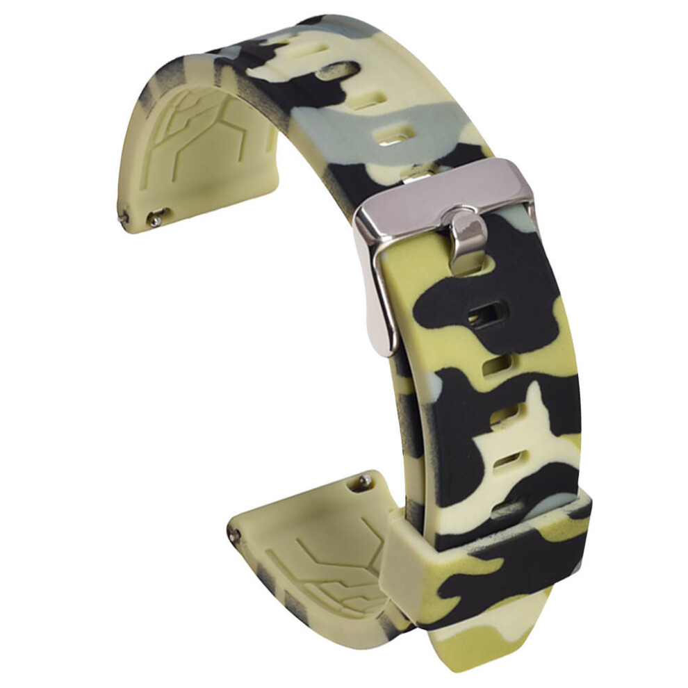 Chic Opaska Wymienny Do Zegarka 22 Mm Zielony-image