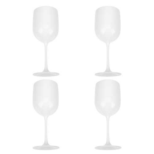 4 Unidades De Plástico Para Vinho E Champanhe Goblets Domésticos