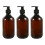 3St Refillbare Lotion Met Drukpomp Voor Badkamer 4
