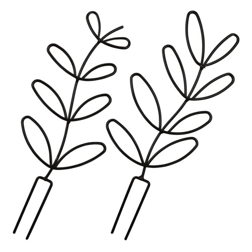 2 Unidades Suporte Para Plantas Trepadeiras