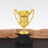 10 Unidades Mini Troféu Plástico Recompensa Decoração Presente 8