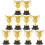 10 Unidades Mini Troféu Plástico Recompensa Decoração Presente 5