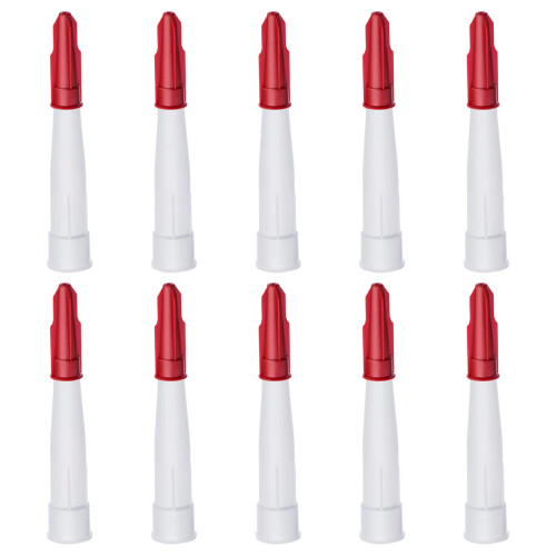 Buse de mastic en Silicone avec capuchons attachés, pour outil
