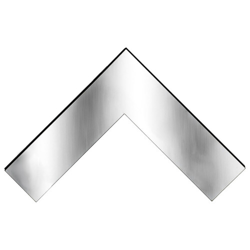 Règle d'angle portative à 90 degrés en acier inoxydable