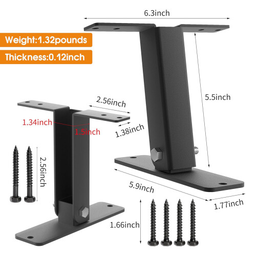Supports de Pergola robustes en acier inoxydable, Support 2