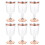 6 Stk. Goblet Einweg Sektbecher Kunststoff 180 Ml 1