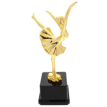 Tanz Gold Trophäe Ballett Auszeichnung Kunststoff Für Wettbewerb