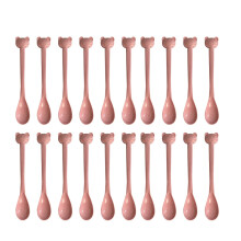 20Stk Plastik Löffel Für Honig (Pink)