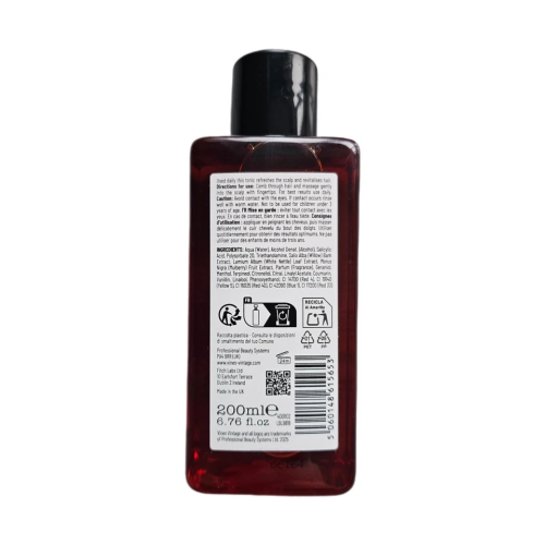 3 X Vines Vintage Eclipsol Plain Hair Tonic 200ml 1