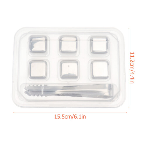 1 Set Wiederverwendbare Whisky Steine Aus 1