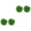 4 Kunstmatige Plant Topiaire Bollen Met Groene Bladeren 4