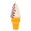 Eiswaffel Requisite Simulationseis Kalte Nachspeise Modell 10