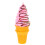Eiswaffel Requisite Simulationseis Kalte Nachspeise Modell 3