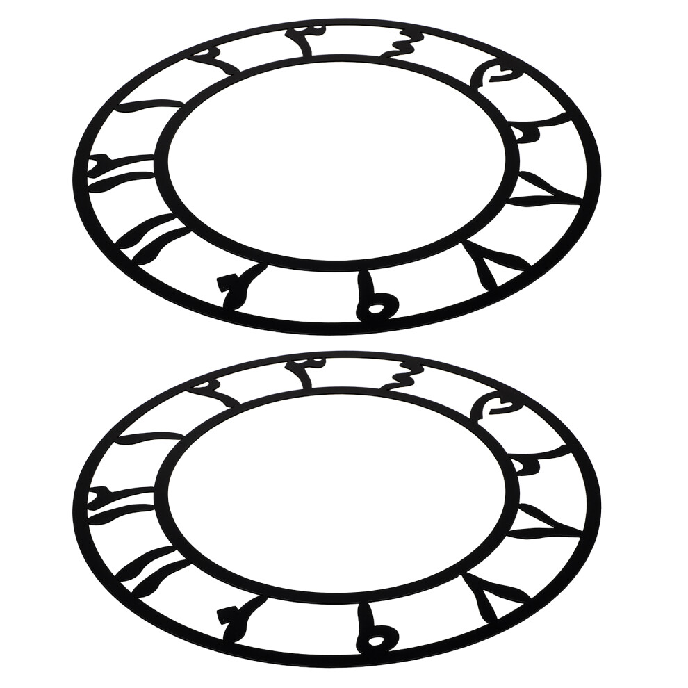 6 Sztuk Naklejek Na Tarczę Zegara ŚCianowego OkrąGłE Akrylowe-image