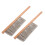 2Pcs Portable Beehive Brush Soft PVC Bristles Wood Handle Multicolor 6