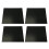 4Stk Antihaft BBQ Grillmatte PTFE Backfolien Set 1