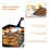 4Stk Antihaft BBQ Grillmatte PTFE Backfolien Set 11