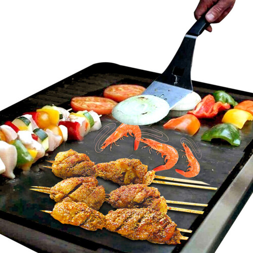 4Stk Antihaft BBQ Grillmatte PTFE Backfolien Set 1