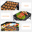 4Stk Antihaft BBQ Grillmatte PTFE Backfolien Set 10