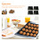 4Stk Antihaft BBQ Grillmatte PTFE Backfolien Set 9