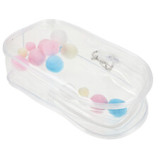 1 Set Transparente Puppen Tragetasche Hängender Organizer Halterung