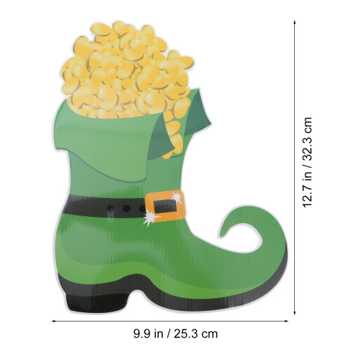St Patricks Day Garten Schild Mit Halterung Für Boot 1