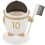 1 Set Mit Deckel, Cartoon Astronauten Design 3