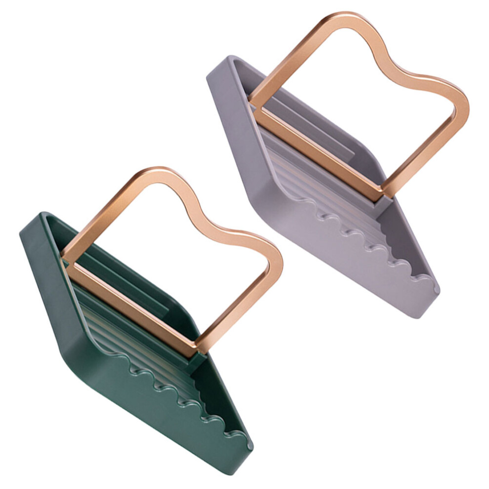 2 Sztuki Uchwyty Na Pokrywki Kuchenne Wielofunkcyjne Stojak-image