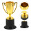 6 Unidades Troféu Plástico 10 Cm Para Competições Estudantis 4