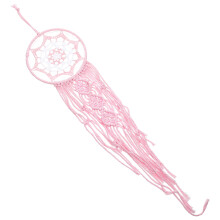 1Handgemaakt Dromenvanger Tapestry Roze Chic Sfeervolle Wanddecoratie