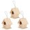 3Stück Dekorative Mini Ornamente Für Draußen 3