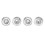 4Stk Ablaufabdeckung Anti Verstopfungs Filter 1