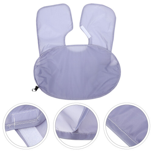 Beard Shaving Apron Aus Polyester Kaffeefarbe 1 2