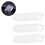 100 Pezzi 25 Mm Cabochon Quadrato In Cristallo Trasparente 5