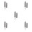 5 Pezzi Per Nail Art In Legno 6mm 9