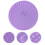 Round Cleaning Tool, Discos de para Pincéis de Maquiagem 9