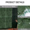 Folhas Simuladas Para De Com Folhagem Artificial De 9
