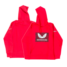 (Size 12) Saracens Women's Hoodie Castore Scuba Hoodie - New