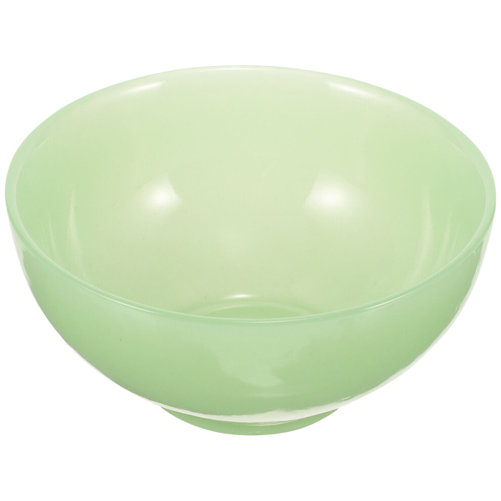 Inoomp Cream Shaving Bowl Glass Soap Bubble Bowl Small Shave Soap Dish