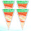 100Pcs Food Grade Plastic Cookie Packaging Bags Carrot Design Assorted 5