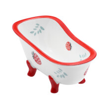 1Stück Keramik Badewanne Aufbewahrungsschale Für Eiscreme