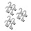 12 Haken Ohne Bohren Metall 10