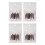 40 Stuks Dubbelzijdige Oogschaduwstick Make-up Borstels 1