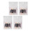 40 Stuks Dubbelzijdige Oogschaduwstick Make-up Borstels 8