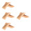 4Pairs Wood Divination Cups Spiritual Answer Tool 9