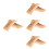 4Pairs Wood Divination Cups Spiritual Answer Tool 8