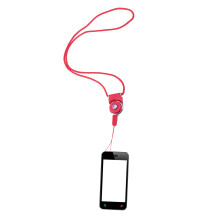 Use Abnehmbare Drehverschluss Lange Lanyard Handyhülle (Rot)