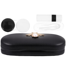 Use Brillenbehälter Hartschalen Etui Linsen Organizer Reisebrillendose